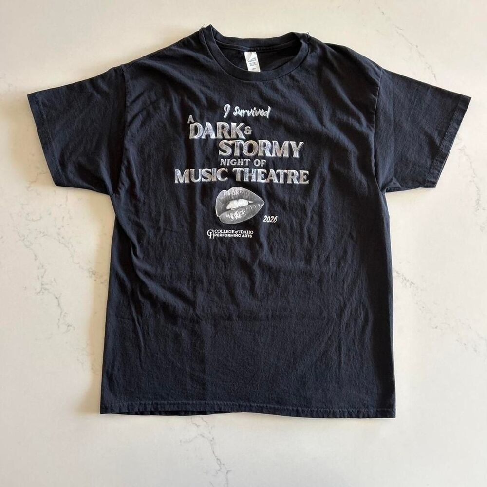 Hanes Men's Black T-shirt